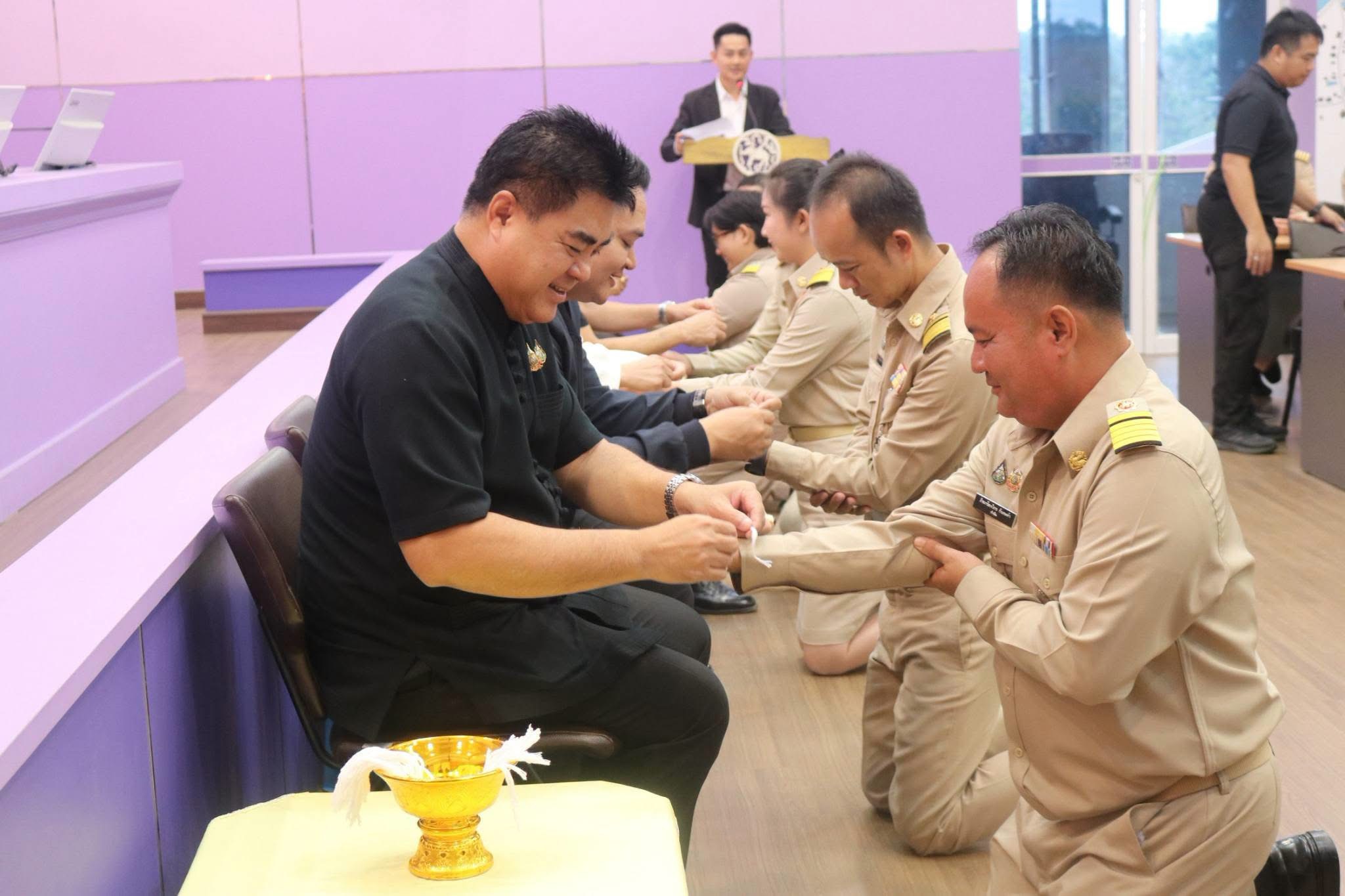 เปิดปฐมนิเทศนักศึกษาใหม่ กำนัน-ผู่ใหญ่บ้าน เรียน ป.ตรี รปศ. มสธ